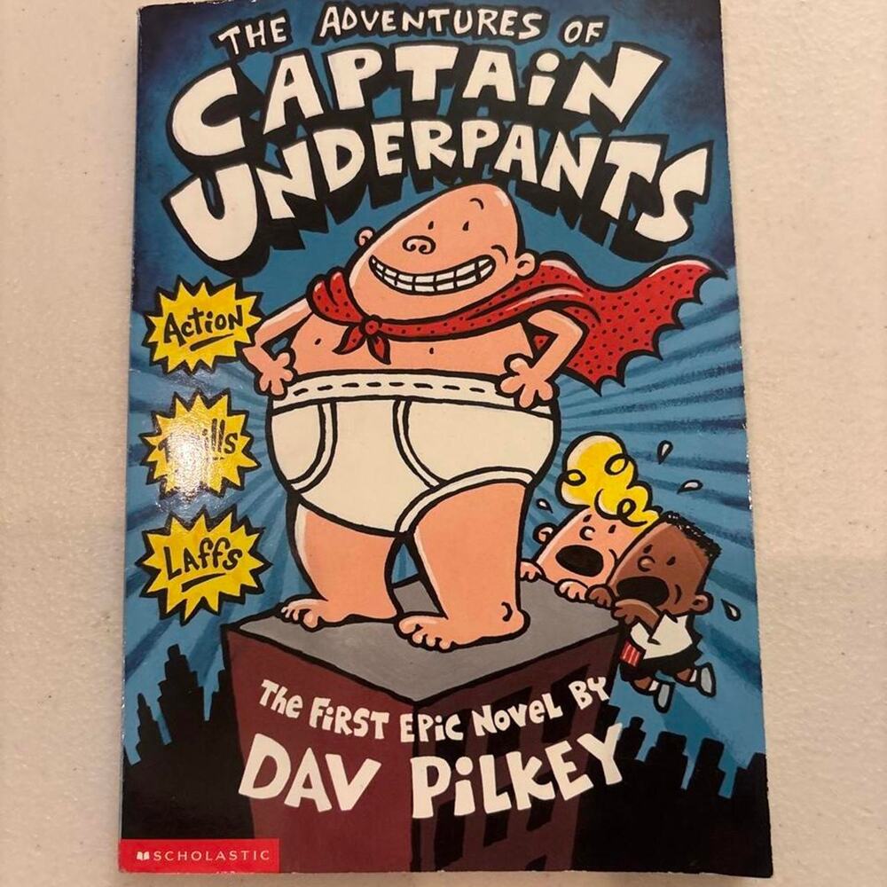 Captain Underpants by Dav Pilkey